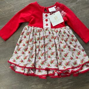 Swoon baby red dress